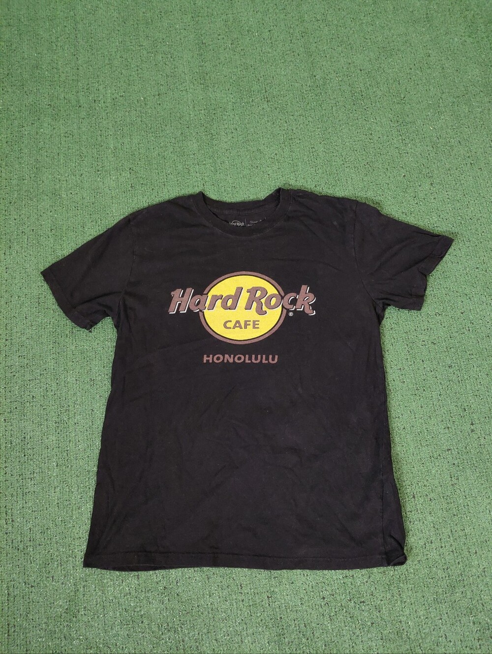 Hard Rock Cafe Honolulu Hawaii Black T Shirt Sz Small